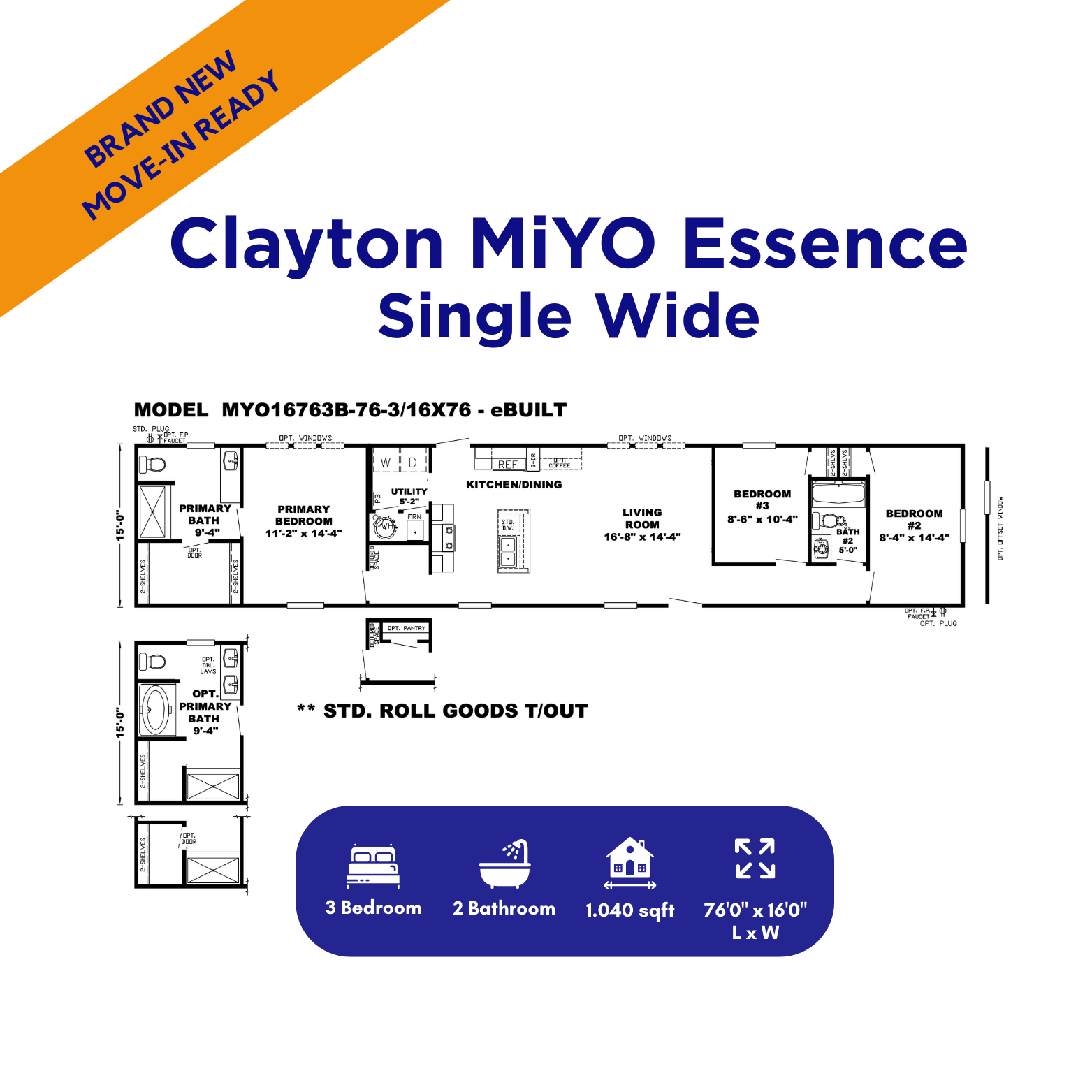 Image of the Essence Floorplan