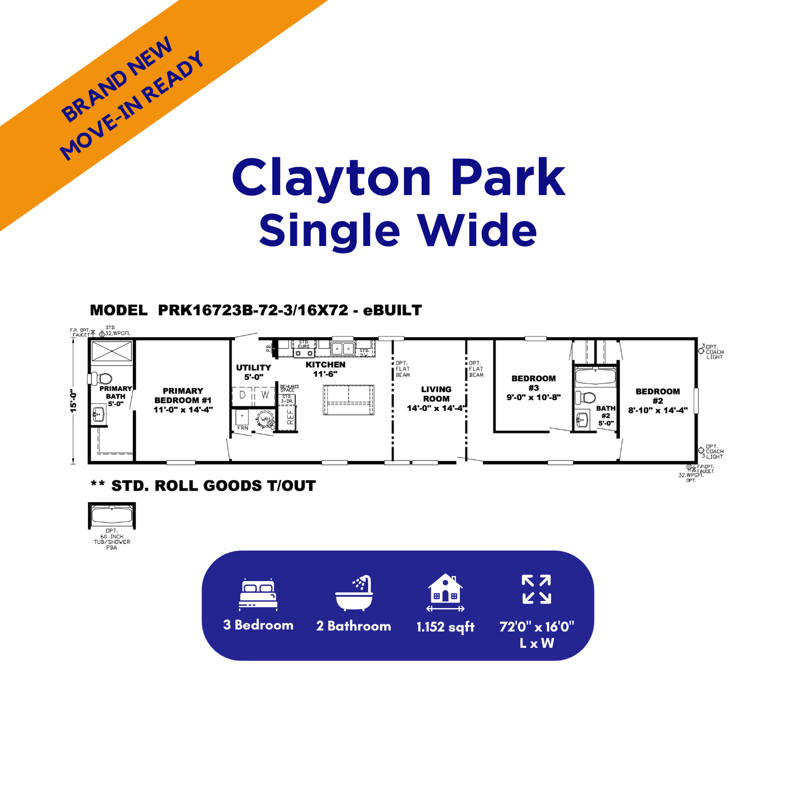 Image of Clayton Park Single Wide Flyer