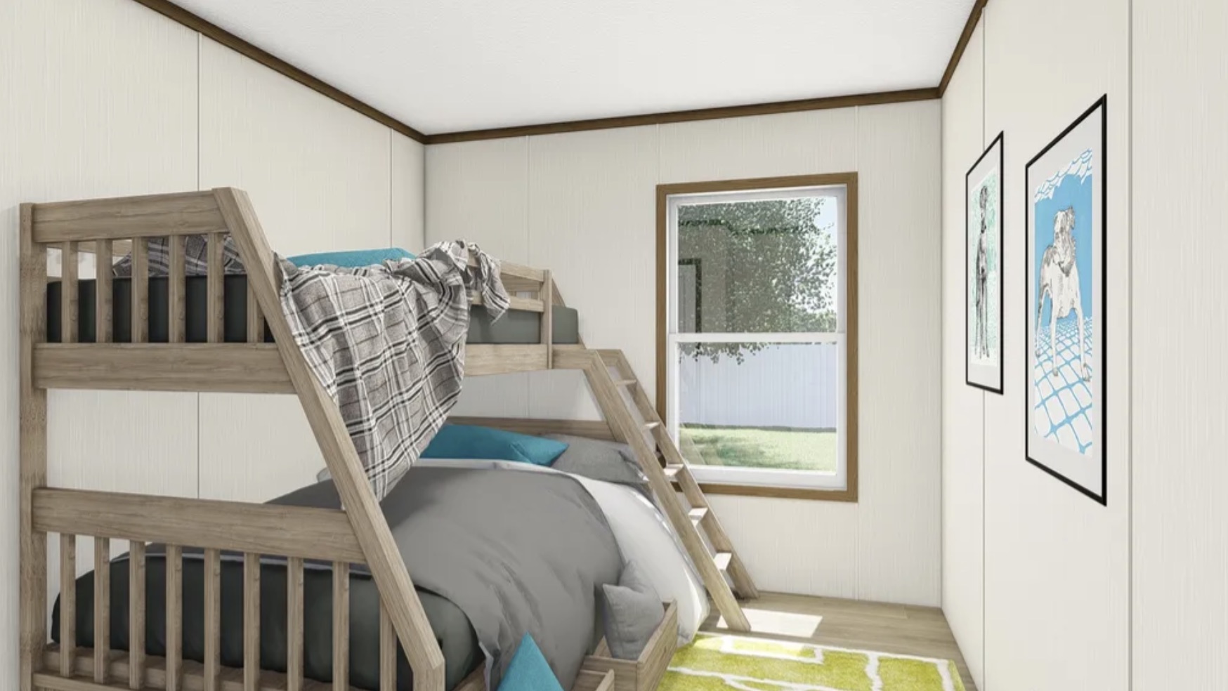 image of bedroom with bunk beds