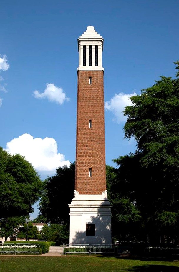 Denny Chimes at the University of Alabama in Tuscaloosa