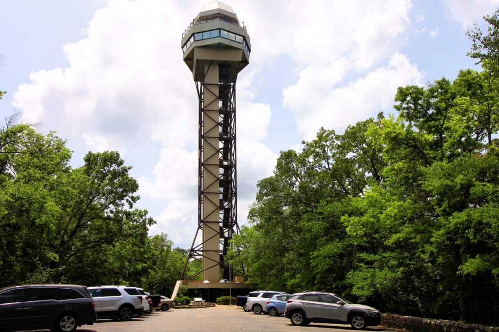 Hot Springs Mountain Tower in Hot Springs National Park